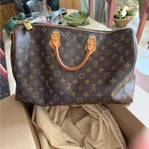 Louis Vuitton Brown Monogram Satchel